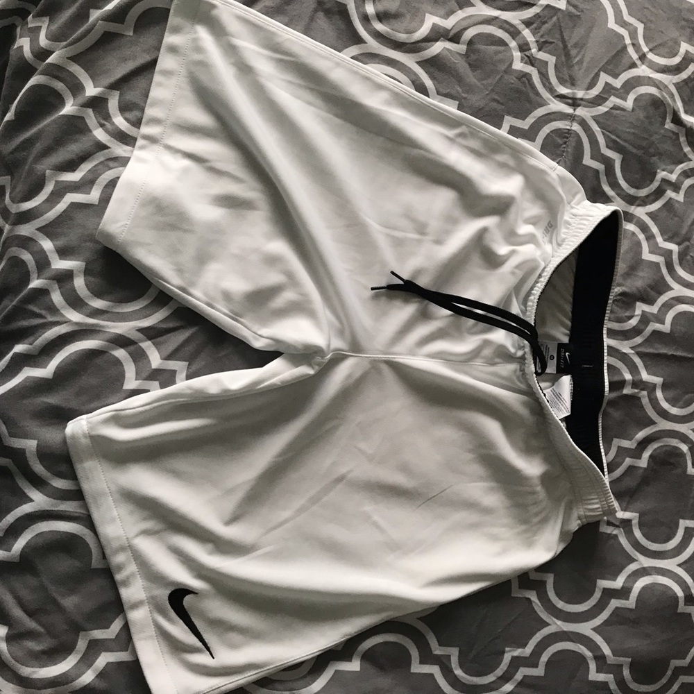 Nike Dri-fit White Shorts